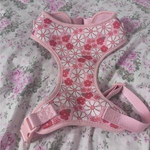 Floral Pink Dog  Intimate Harness Size Medium